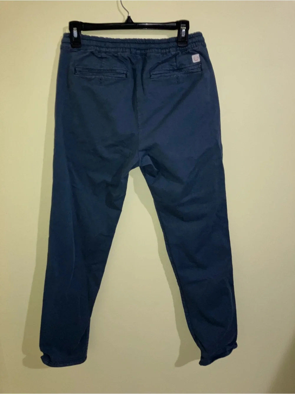 Marine Layer Saturday slim beach pants joggers casual blue size M medium - Picture 8 of 11